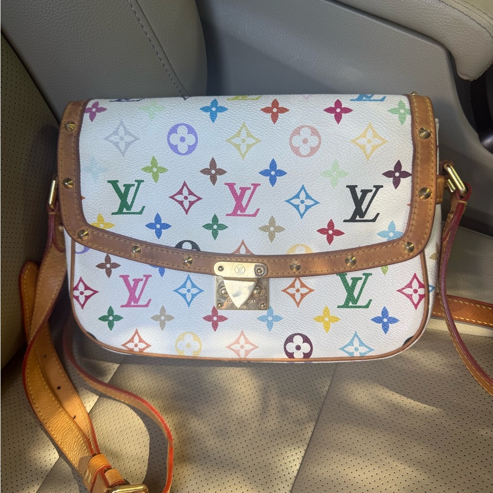 Louis Vuitton Multicolor Sologne Monogram Crossbody Bag